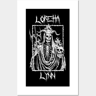 Loretta Lynn ll dark series Posters and Art